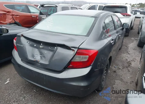 2012 Honda Civic Lx z USA, uszkodzony, nr VIN 2HGFB2F59CH330840